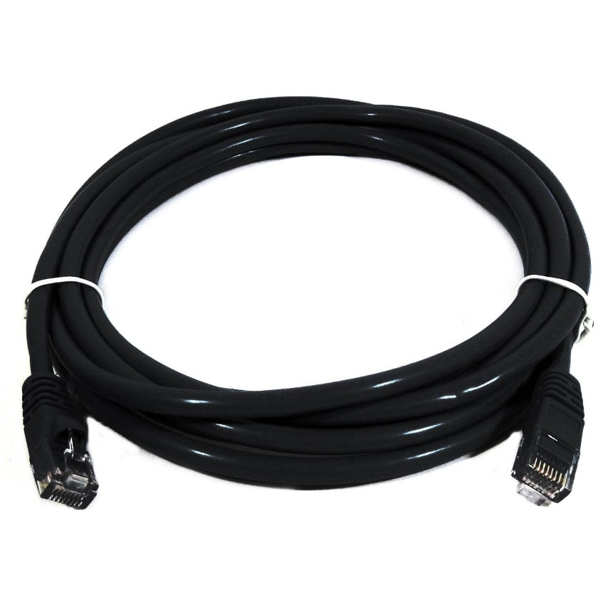 8ware 8Ware CAT6A Cable 1m - Black Color RJ45 Ethernet Network LAN UTP Patch Cord Snagless