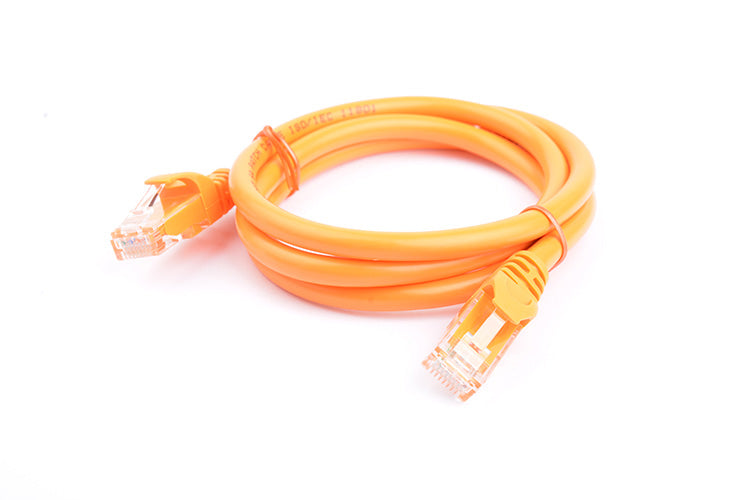8ware 8Ware CAT6A Cable 1m - Orange Color RJ45 Ethernet Network LAN UTP Patch Cord Snagless