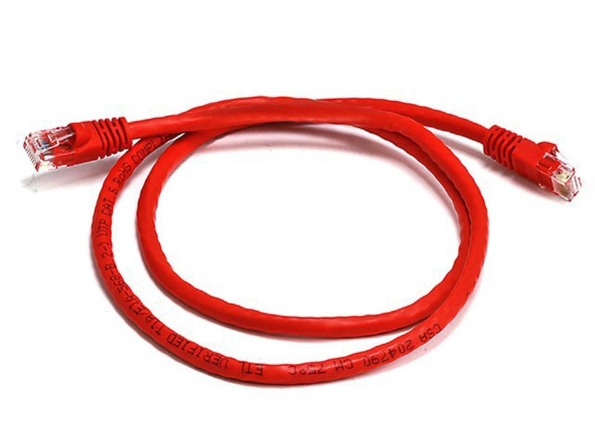 8ware 8Ware CAT6A Cable 1m - Red Color RJ45 Ethernet Network LAN UTP Patch Cord Snagless
