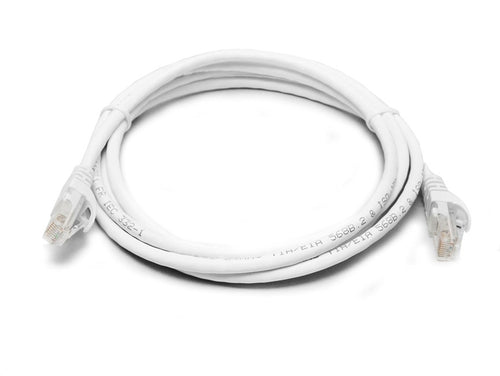8ware 8Ware CAT6A Cable 1m - White Color RJ45 Ethernet Network LAN UTP Patch Cord Snagless