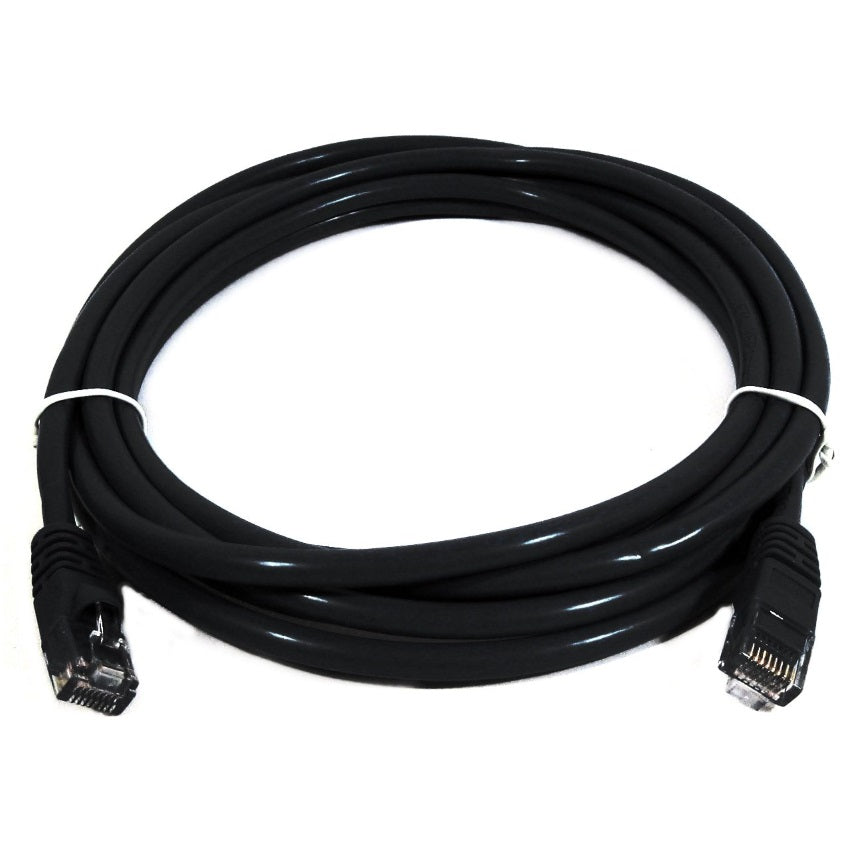 8ware 8Ware CAT6A Cable 2m - Black Color RJ45 Ethernet Network LAN UTP Patch Cord Snagless