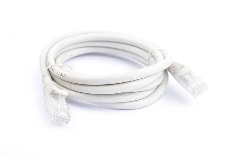 8ware 8Ware CAT6A Cable 2m - Grey Color RJ45 Ethernet Network LAN UTP Patch Cord Snagless