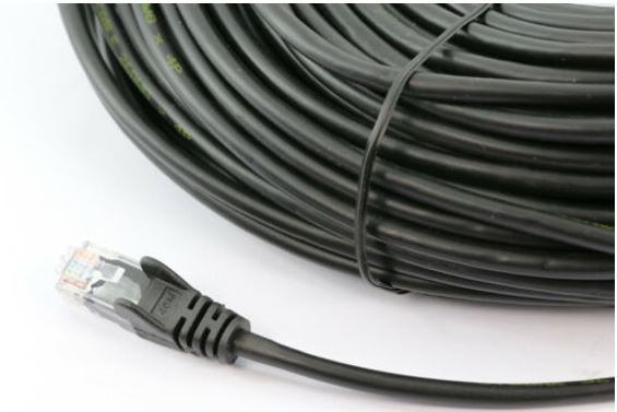 8ware 8Ware CAT6A Cable 30m - Black Color RJ45 Ethernet Network LAN UTP Patch Cord Snagless
