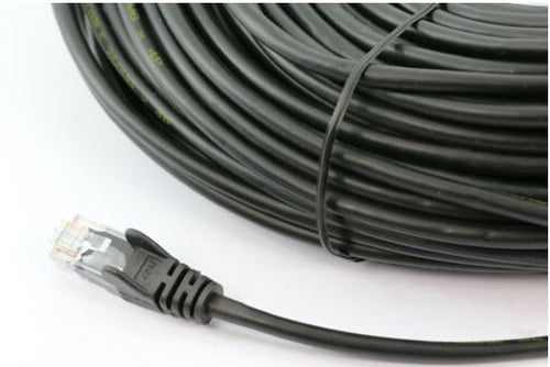 8ware 8Ware CAT6A Cable 30m - Black Color RJ45 Ethernet Network LAN UTP Patch Cord Snagless