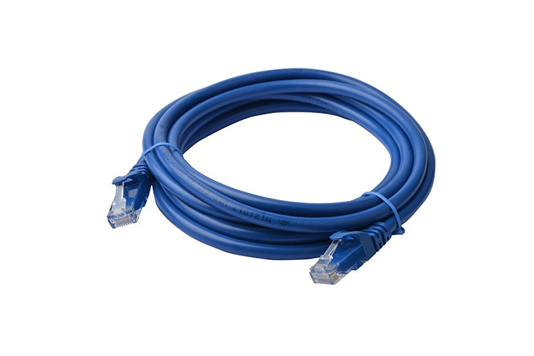 8ware 8Ware CAT6A Cable 3m - Blue Color RJ45 Ethernet Network LAN UTP Patch Cord Snagless