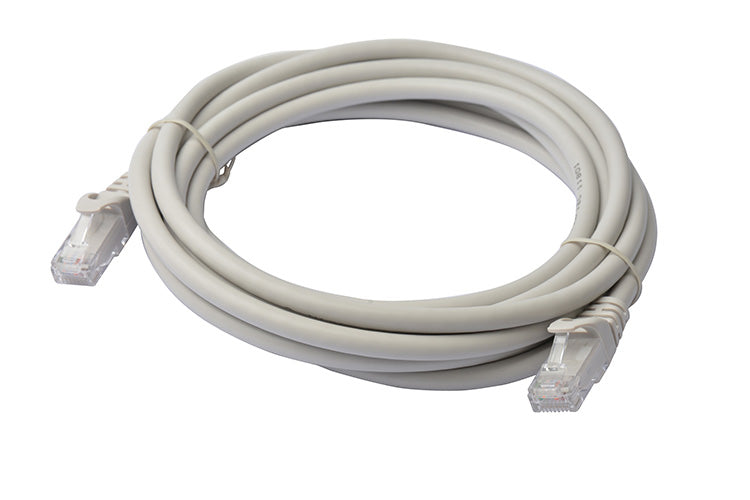 8ware 8Ware CAT6A Cable 3m - Grey Color RJ45 Ethernet Network LAN UTP Patch Cord Snagless