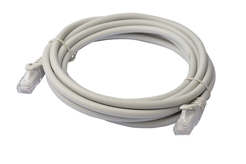 8ware 8Ware CAT6A Cable 3m - Grey Color RJ45 Ethernet Network LAN UTP Patch Cord Snagless