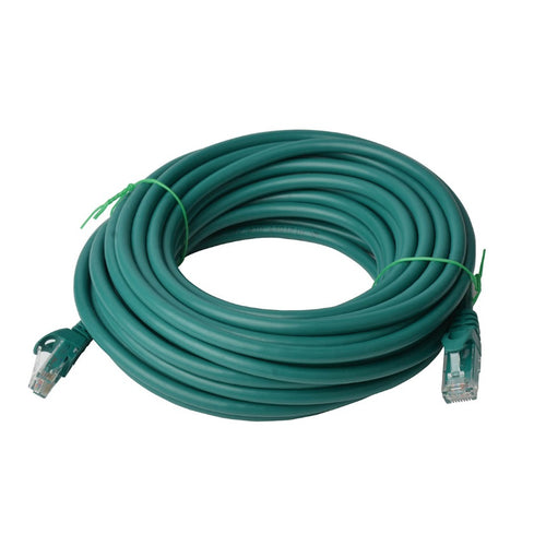 8ware 8Ware CAT6A Cable 50m - Green Color RJ45 Ethernet Network LAN UTP Patch Cord Snagless