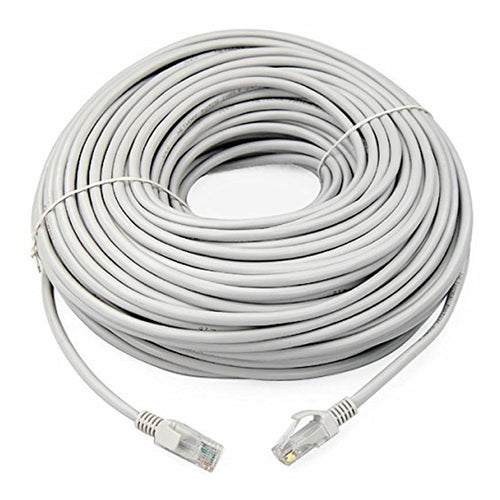8ware 8Ware CAT6A Cable 50m - Grey Color RJ45 Ethernet Network LAN UTP Patch Cord Snagless