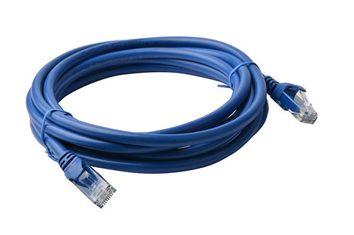 8ware 8Ware CAT6A Cable 5m - Blue Color RJ45 Ethernet Network LAN UTP Patch Cord Snagless