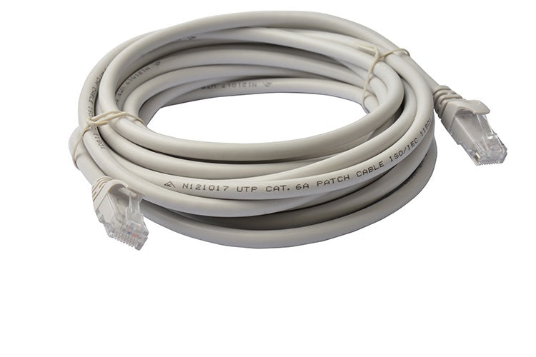 8ware 8Ware CAT6A Cable 5m - Grey Color RJ45 Ethernet Network LAN UTP Patch Cord Snagless
