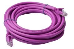 8ware 8Ware CAT6A Cable 5m - Purple Color RJ45 Ethernet Network LAN UTP Patch Cord Snagless