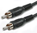 8ware 8Ware 3.5 Streo Plug RCA Male to Male 1x PCA Plug shielded Vadio Cable for Multi Device 2m Cable