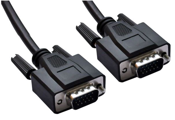 8ware 8Ware VGA Monitor Cable 2m 15pin Male to Male with Filter for Projector Laptop Computer Monitor UL Approved
