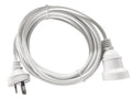 8ware 8Ware 5m AU Main Power Extension Cord Cable Lead 240V 3-Pin Male to Female