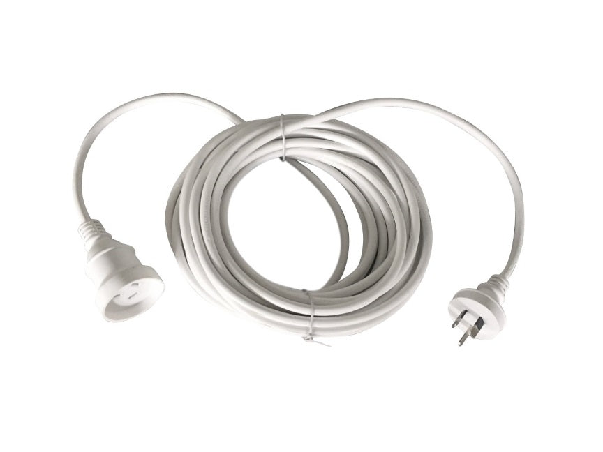 8ware 8Ware 10m AU Main Power Extension Cord Cable Lead 240V 3-Pin Male to Female