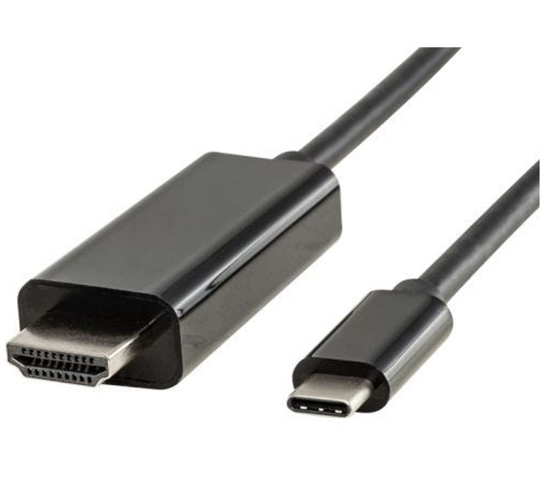 8ware 8ware 2m USB 3.1 Type C (USB-C) to HDMI Cable Male to Male for Monitor, TV, Projector Apple MacBook Chromebook Samsung 