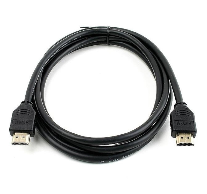 8ware 8Ware HDMI Cable 1.8m/2m - V1.4 19pin M-M Male to Male OEM Pack Gold Plated 3D 1080p Full HD High Speed with Ethernet