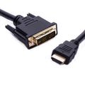 8ware 8ware HDMI to DVI-D Adapter Converter Cable 5m - Male to Male 30AWG Gold Plated PVC Jacket for PS4 PS3 Xbox 360 Monitor