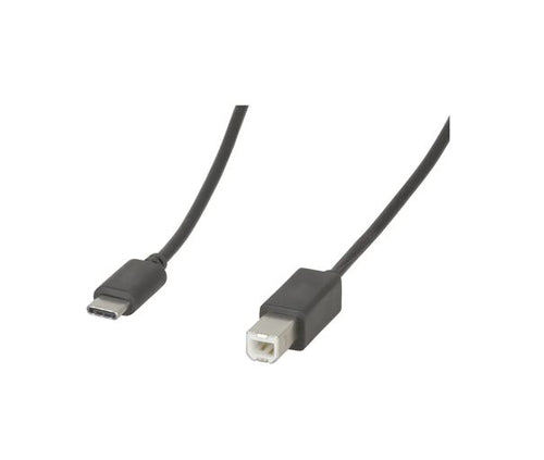 8ware 8Ware USB-B to USB-C Cable 1m Type-C to B Male to Male - 480Mbps