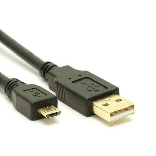 8ware 8Ware USB 2.0 Cable 2m A to Micro-USB B Male to Male Black