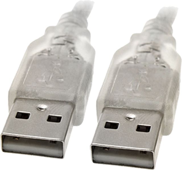 8ware 8Ware 3m USB 2.0 Cable - Type A to Type A Male to Male High Speed Data Transfer for Printer Scanner Cameras Webcam Keyb