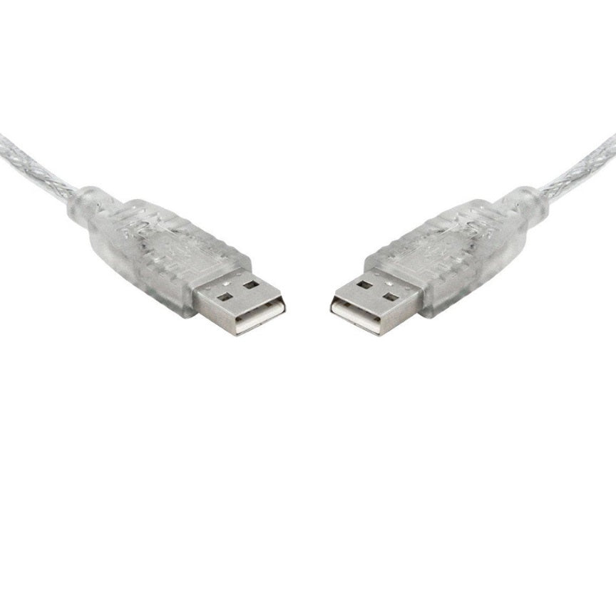 8ware 8Ware 5m USB 2.0 Cable - Type A to Type A Male to Male High Speed Data Transfer for Printer Scanner Cameras Webcam Keyb