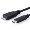 8ware 8Ware USB-C to Micro USB Cable 1m Type C to Type B Male to Male Black 10Gbps