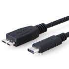 8ware 8Ware USB-C to Micro USB Cable 1m Type C to Type B Male to Male Black 10Gbps