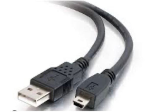 8ware 8Ware USB 2.0 Cable 1m A Male to Mini B Black (Pack of 10)