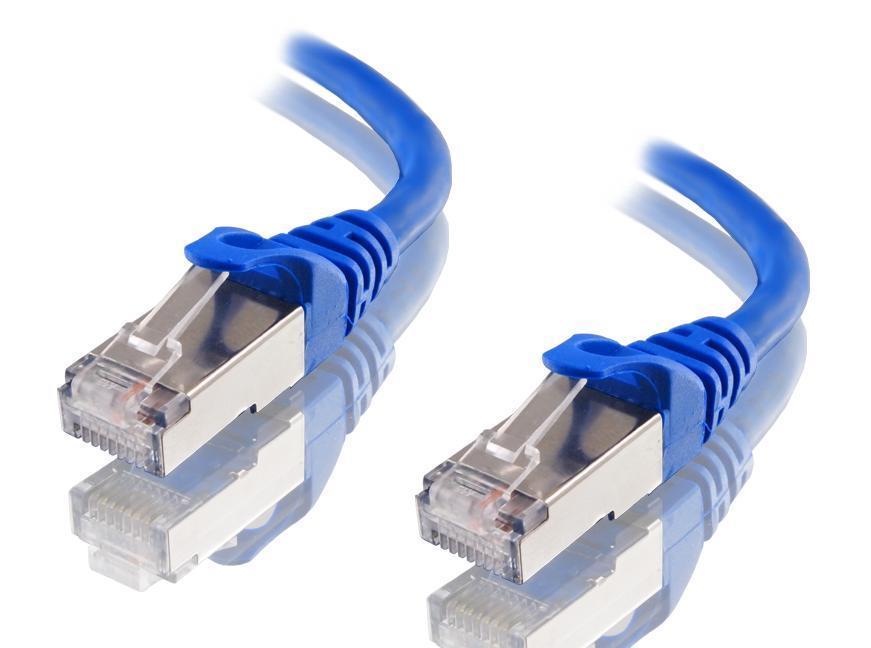 Astrotek Astrotek CAT6A Shielded Ethernet Cable 5m Blue Color 10GbE RJ45 Network LAN Patch Lead S/FTP LSZH Cord 26AWG Strande