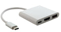 Astrotek Astrotek USB 3.1 Type-C USB-C to USB-C HDMI USB-A  Hub Adapter Converter Cable Male to Female 4K 30Hz for Apple MacB