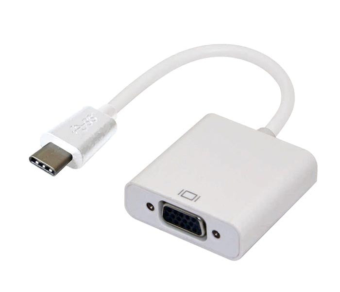 Astrotek Astrotek Thunderbolt USB 3.1 Type C (USB-C) to VGA Adapter Converter Male to Female for Apple Macbook Chromebook Pix