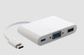 Astrotek Astrotek Thunderbolt USB 3.1 Type C (USB-C) to VGA + USB + Card Reader Video Adapter Converter Male to Female for Ap
