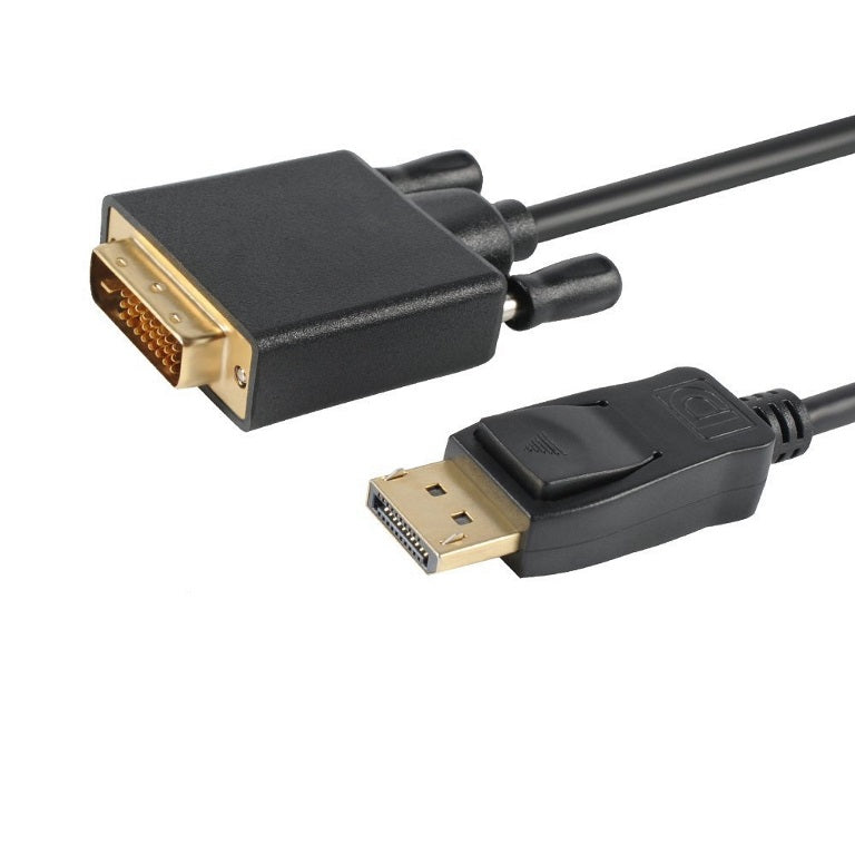 Astrotek Astrotek DisplayPort DP to DVI-D 2m Cable Male to Male 24+1 Gold plated Supports video resolutions up to 1920x1200/1