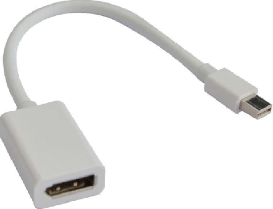 Astrotek Astrotek Mini DisplayPort DP to DisplayPort DP Adapter Converter - 20 pins Male to Female Nickle Plated RoHS