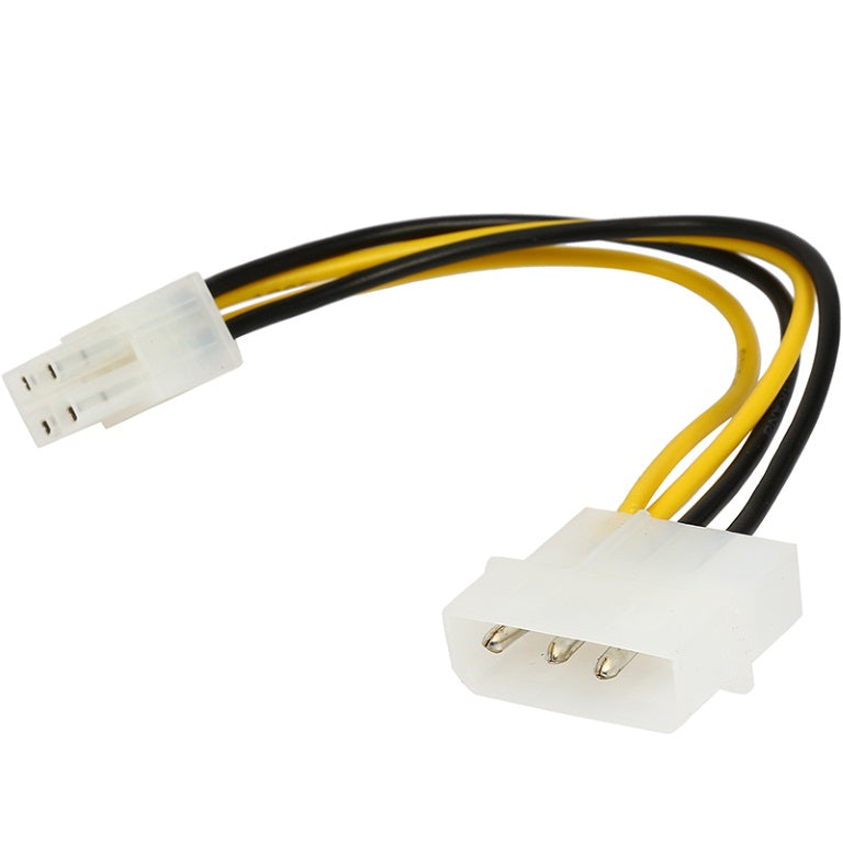 Astrotek Astrotek Internal Power Molex Cable 20cm - 4 pins to 8 pins ATX EPS 12V Motherboard Power Supply Adapter Converter