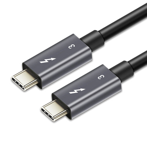Astrotek Astrotek 0.7m Thunderbolt 3 USB-C Data Sync Fast Charge Cable Male to Male 100W 40Gbps 5K Video for Samsung S22 S21 