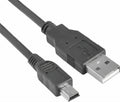Astrotek Astrotek USB 2.0 Cable 1m - Type A Male to Mini B 5 pins Male Black Colour RoHS