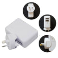 Astrotek Astrotek USB Travel Wall Charger AU Power Adapter Plug 5V 2.1A 100V-240V 2 Ports White Colour for iPhone Samsung Sma
