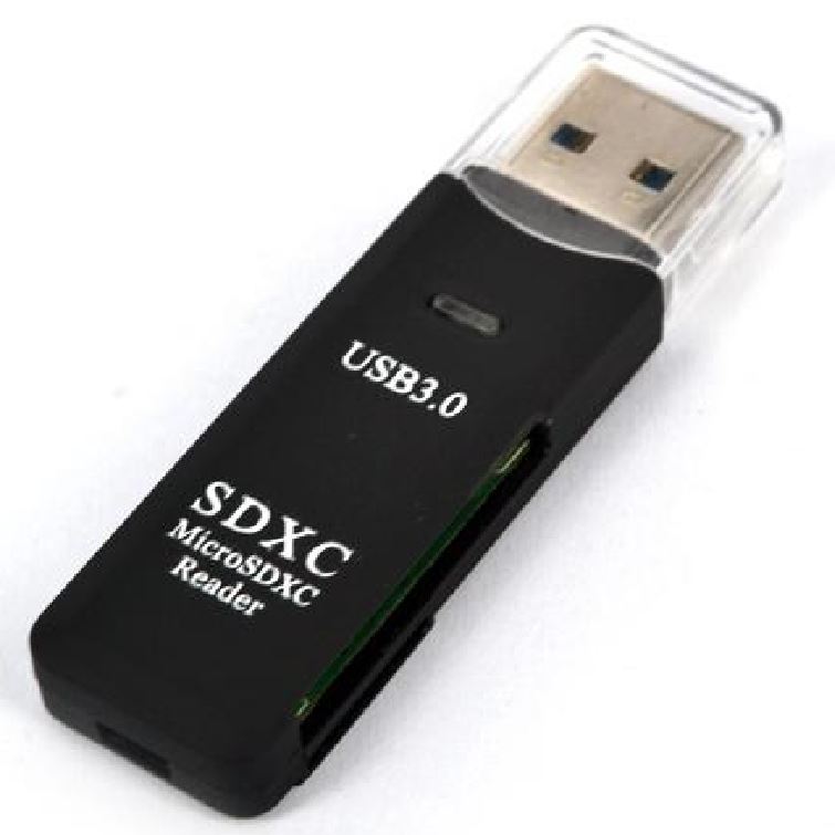 Astrotek Astrotek USB 3.0 Card Reader for SD and Micro SD Black Colour