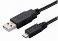 Astrotek Astrotek USB to Micro USB Cable 3m - Type A Male to Micro Type B Male Black Colour RoHS