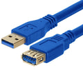 Astrotek Astrotek USB 3.0 Extension Cable 1m - Type A Male to Type A Female Blue Colour