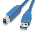Astrotek USB 3.0 Printer Cable 3m - Type A Male to Type B Male Blue Colour LS->CBAT-USB3-AB-1M