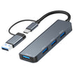 Astrotek Astrotek 4 Port High speed USB3.0 HUB U-Disk USB-A Keyboard Mouse Gamepad with USB A adapter Compatible with both US