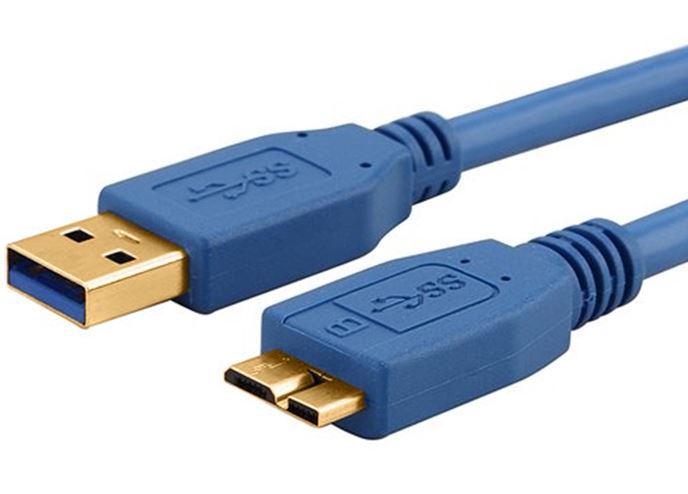 Astrotek Astrotek USB 3.0 Cable 3m - Type A Male to Micro B Blue Colour