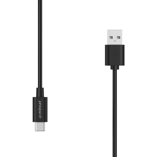 MBEAT (LS) mbeat® Prime 2m USB-C To USB Type-A 2.0 Charge And Sync Cable - High Quality/480Mbps/Fast Charging for Macbook Pro
