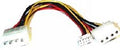 8ware 8ware Power Splitter to Hard  FDD + Floppy drv 1x Molex (Female) to 2x Molex (Male) + 1x Floppy (Female) 30cm cable