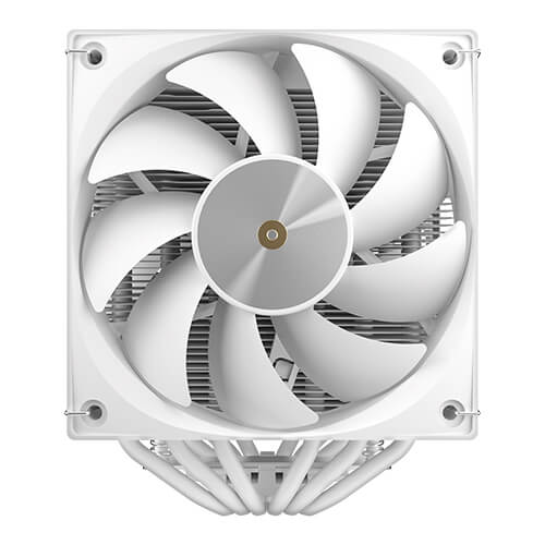 Antec F620 Digital Pro - White, Dual Tower CPU Cooler, Dual 120mm PWM Fans, Digital Temp Display, 6 Copper Heat Pipes, 255W TDP, 1-Yr Wty