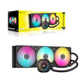 Corsair Corsair iCUE LINK TITAN 420 RX RGB AIO Liquid CPU Cooler - Black: 94.7 CFM, 1700 RPM, Aluminum Radiator, Copper Cold 